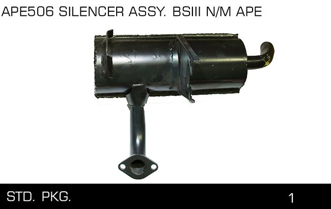 APE5O6 SILENCER ASSY  BSIII N M APE